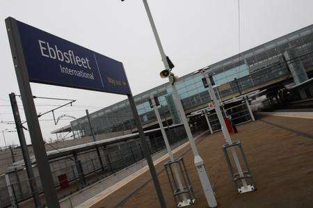 Ebbsfleet International train station
