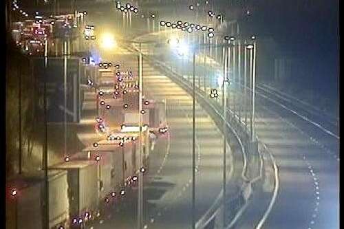 Delays built on the M20 from the early hours. Picture: Highways Agency