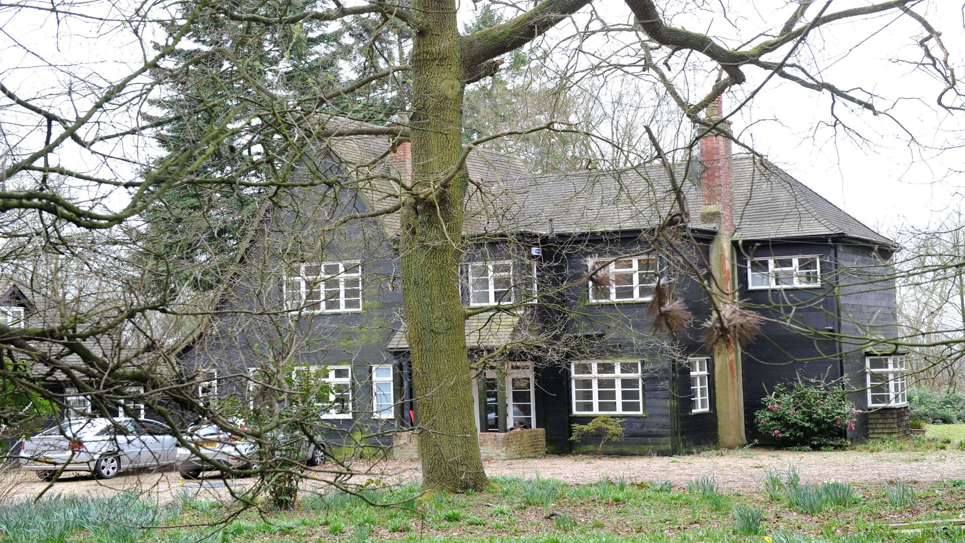 Peaches Geldof's Wrotham home after her death. Picture: Simon Hildrew