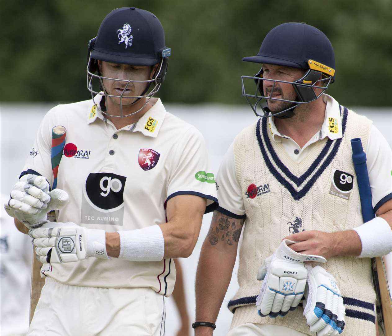 Denly and all-rounder Darren Stevens are the two experienced heads in the Kent squad. Picture: Andy Payton