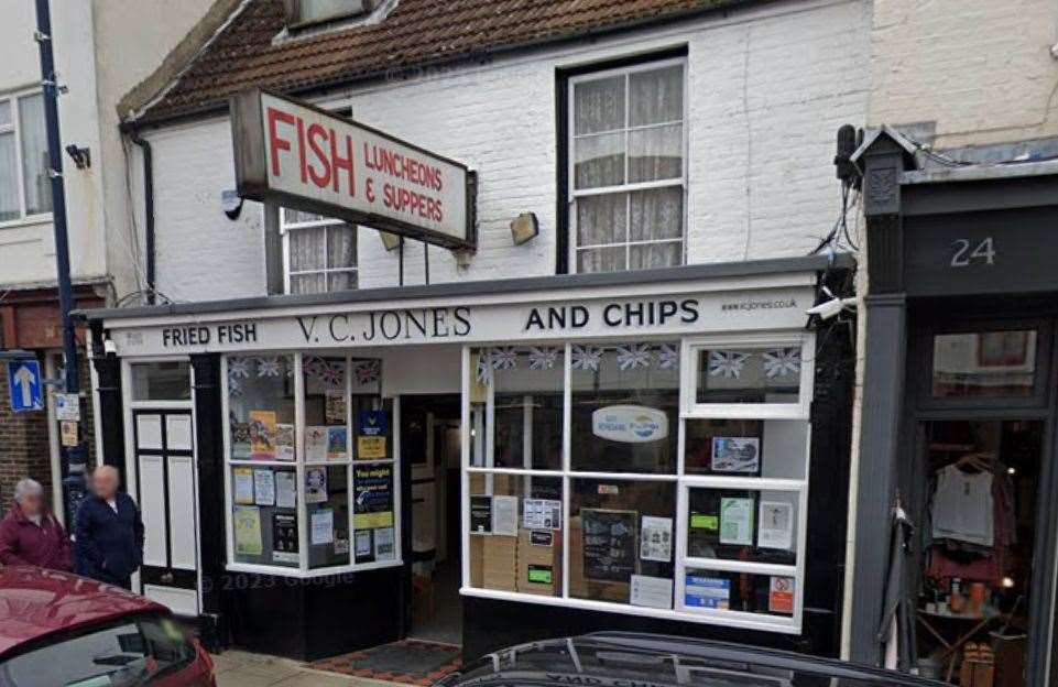 V.C. Jones in Whitstable is closing with the owners' retirement. Picture: Google