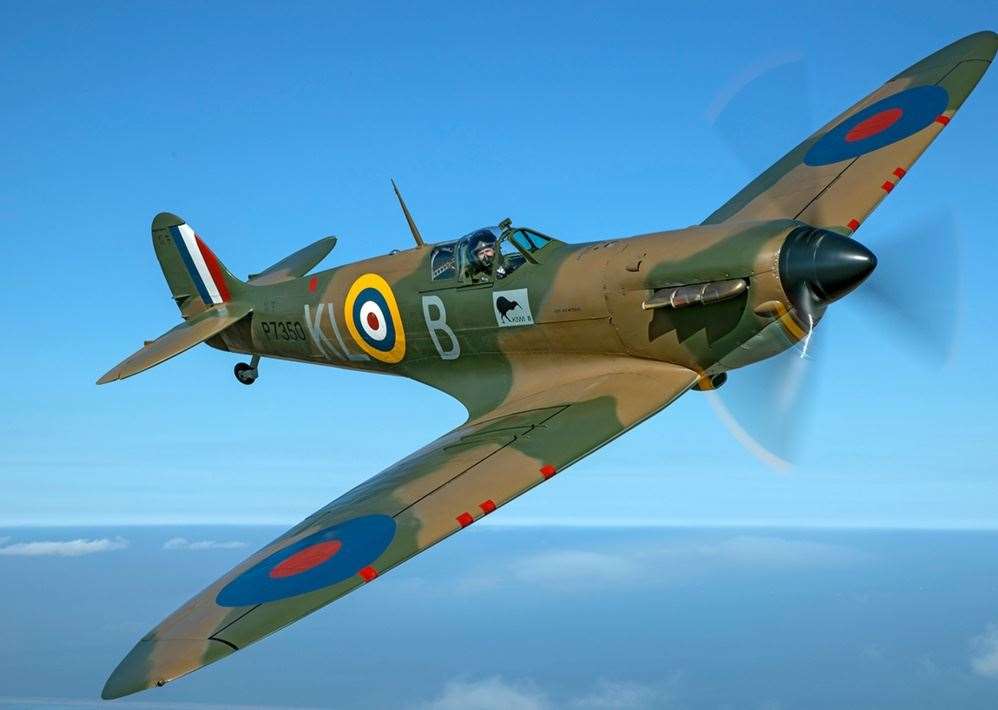 The Spitfire fighter plane is one of the planes maintained by Battle of Britain Memorial Flight organisation. Photo: John M