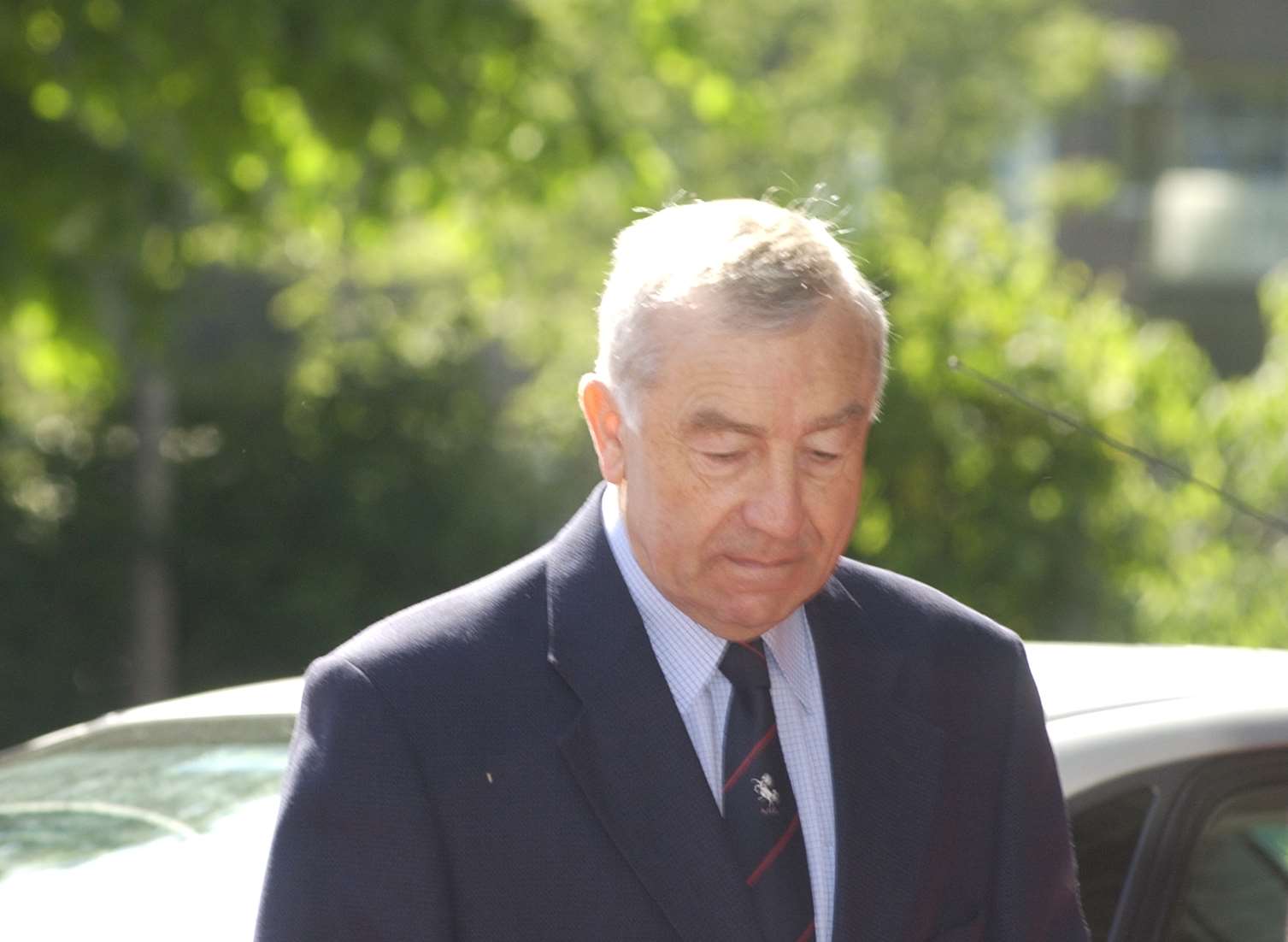 Former head Nigel Weekes outside Ashford Magistrates. Picture: Dave Downey