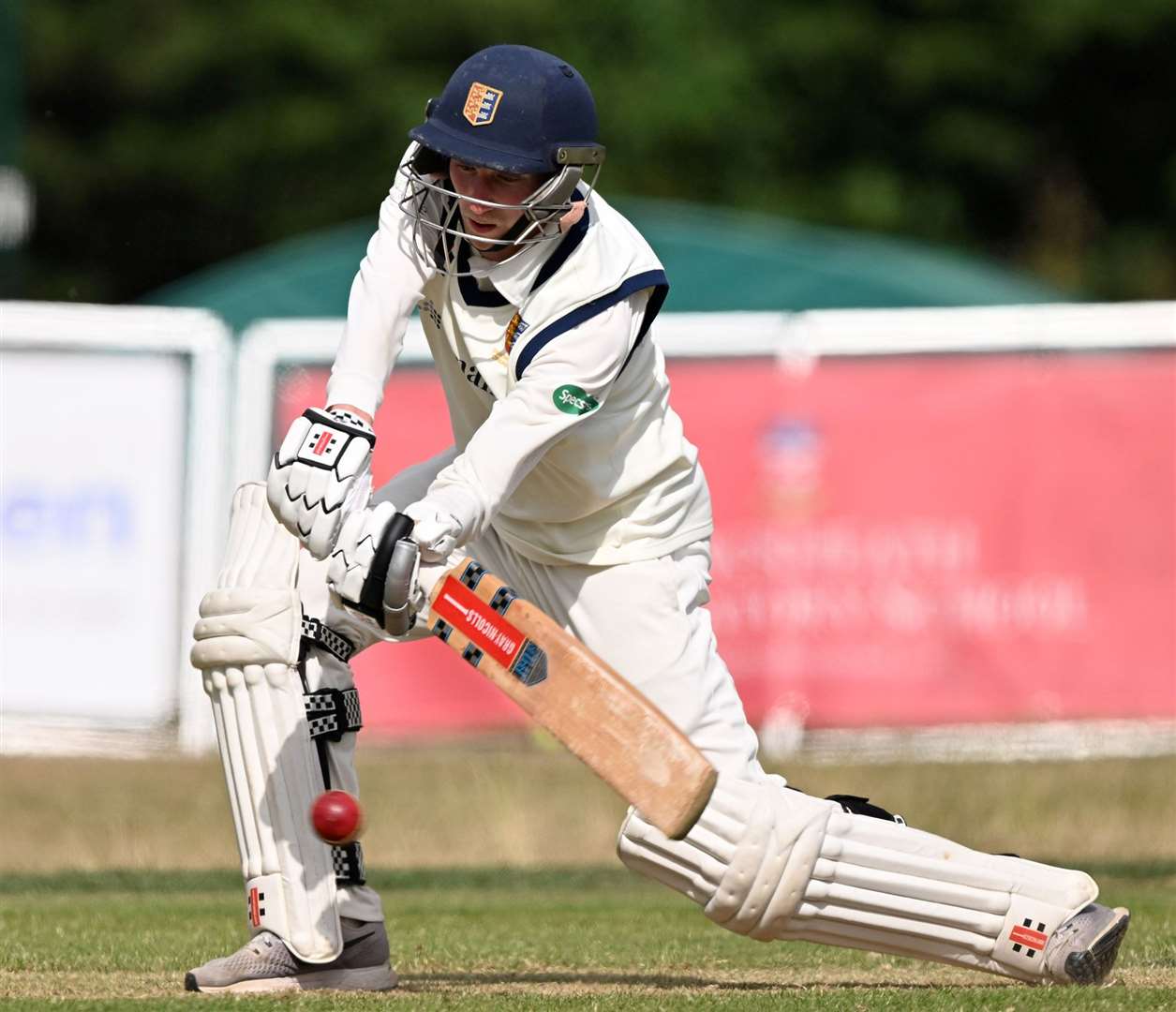 Ben Chapman led Sandwich towards the line with 113. Picture: Keith Gillard