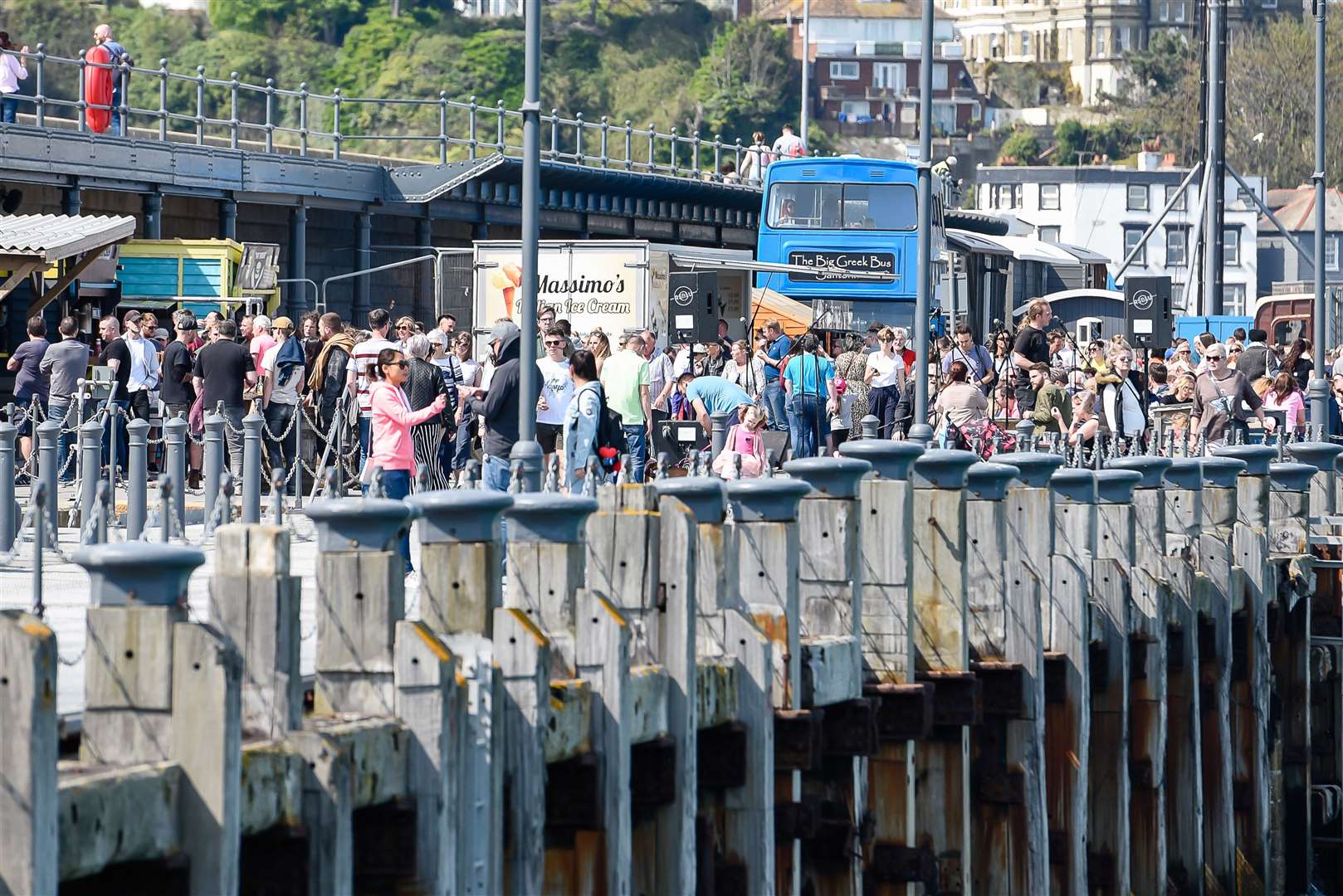 Graham Galpin singled out Folkestone, with its popular Harbour Arm, as a shining example of making a town attractive to visitors