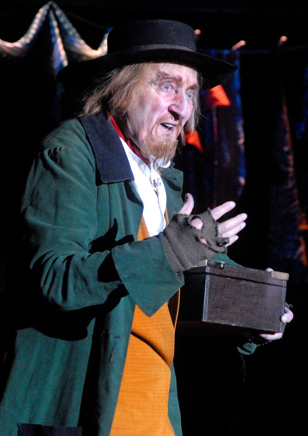 Ron Moody is best known for his starring role as Fagin in Lionel Bart's stage and film musical Oliver! Picture: Paul Clapp