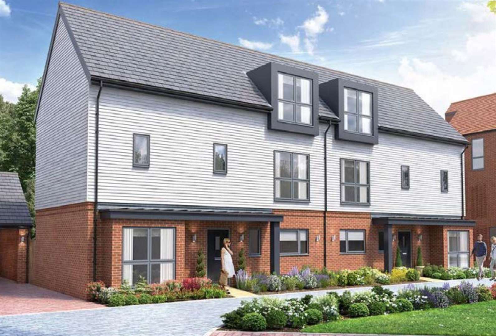 Nineteen written objections have been sent to the council over the housing scheme. Picture: Taylor Roberts Ltd