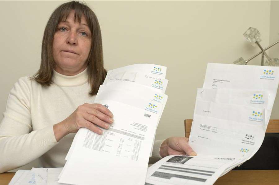 Mandie Warran-Woodford has ended up over £8000 in debt because of faulty heating