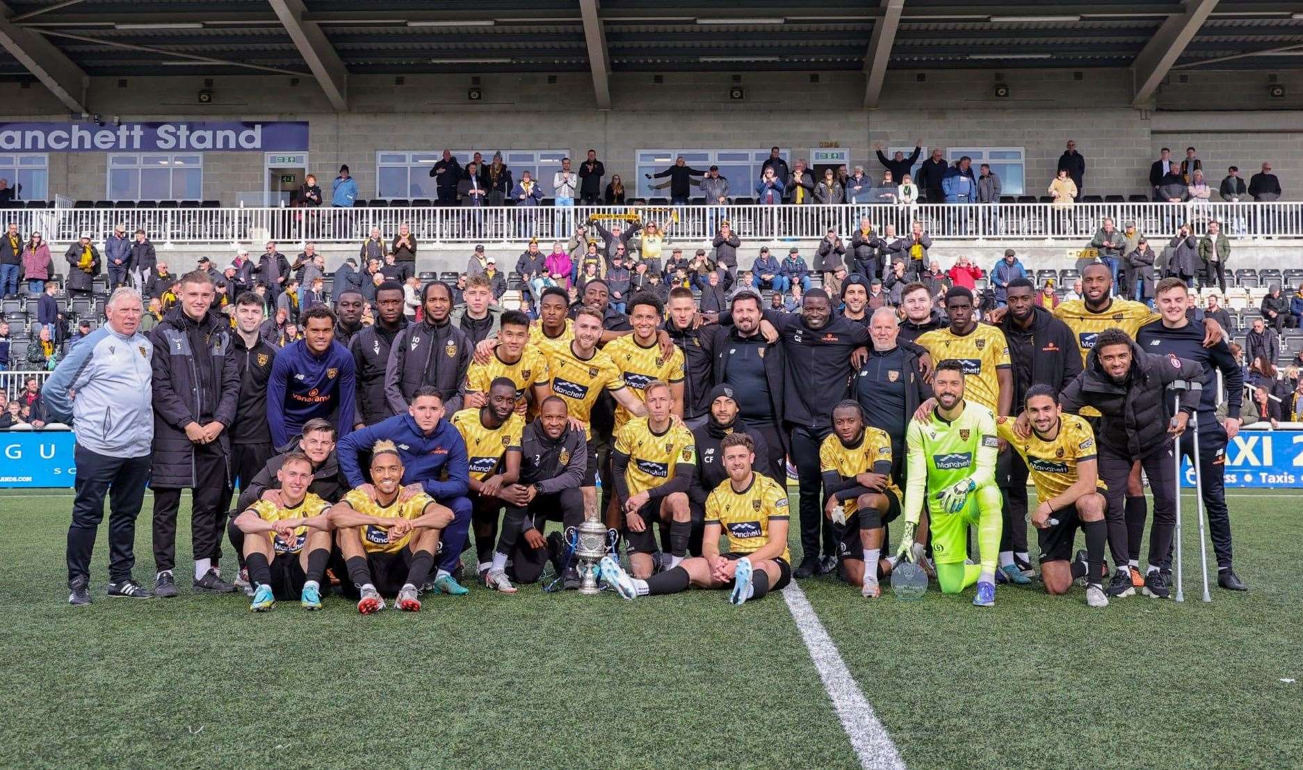 Maidstone United's class of 2023/24. Picture: Helen Cooper