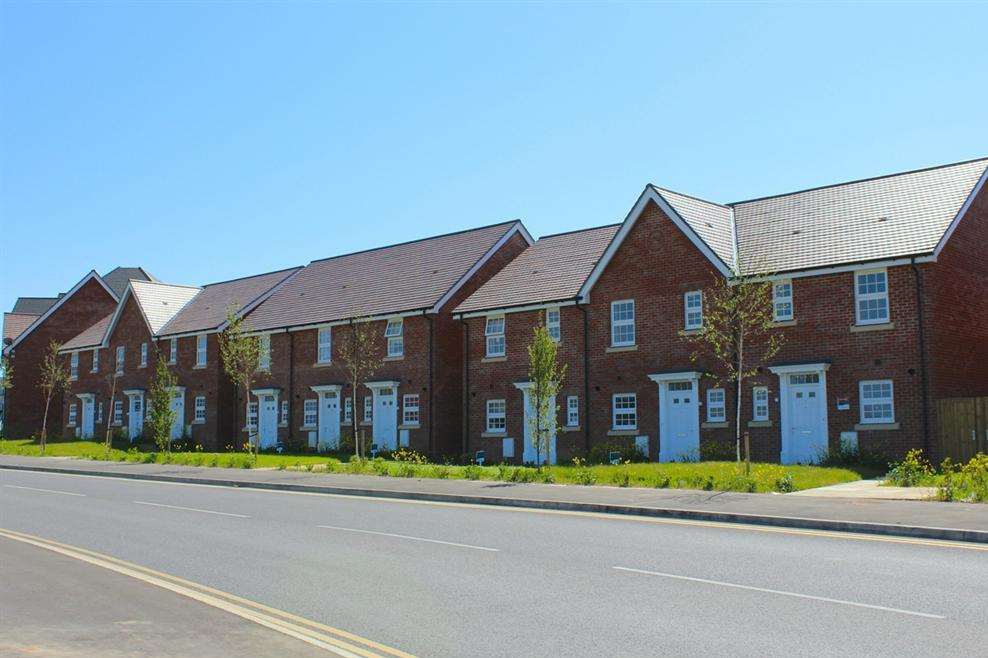 The first homes at the Cross Quays development near Westwood Cross have gone on sale