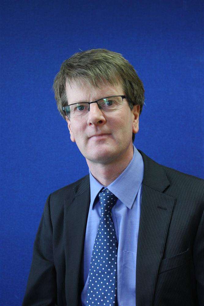 John Headley, director of finance at Maidstone and Tunbridge Wells NHS Trust.