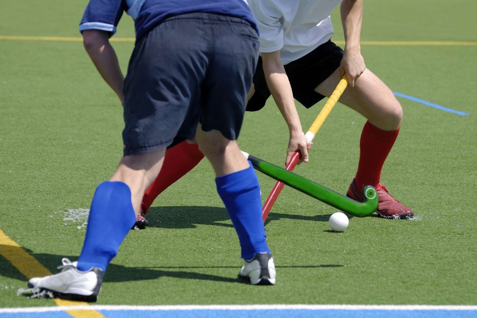 Tell the opposition to bully off with a quick game of hockey