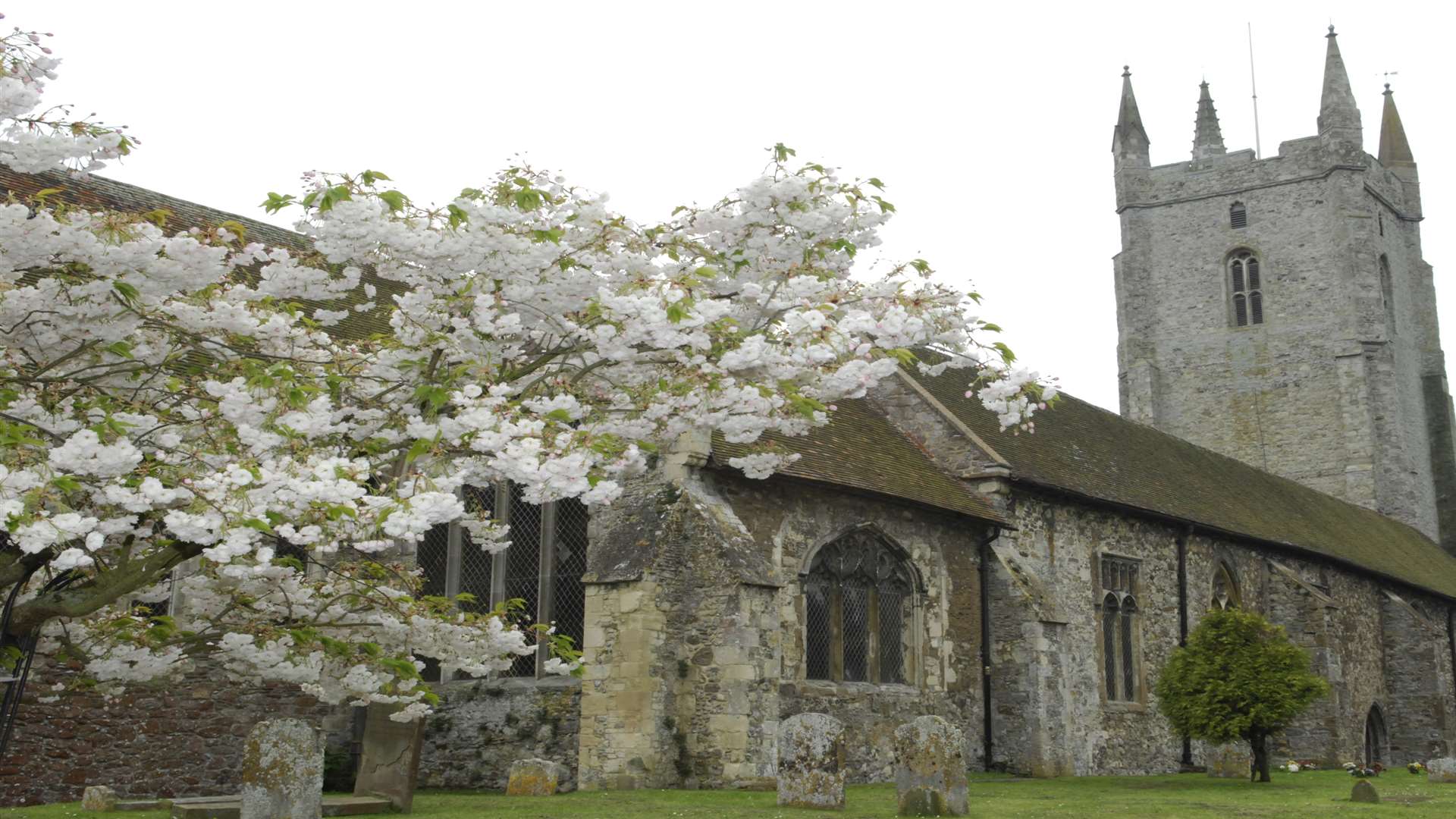 The funeral was held at All Saints' Church in Lydd