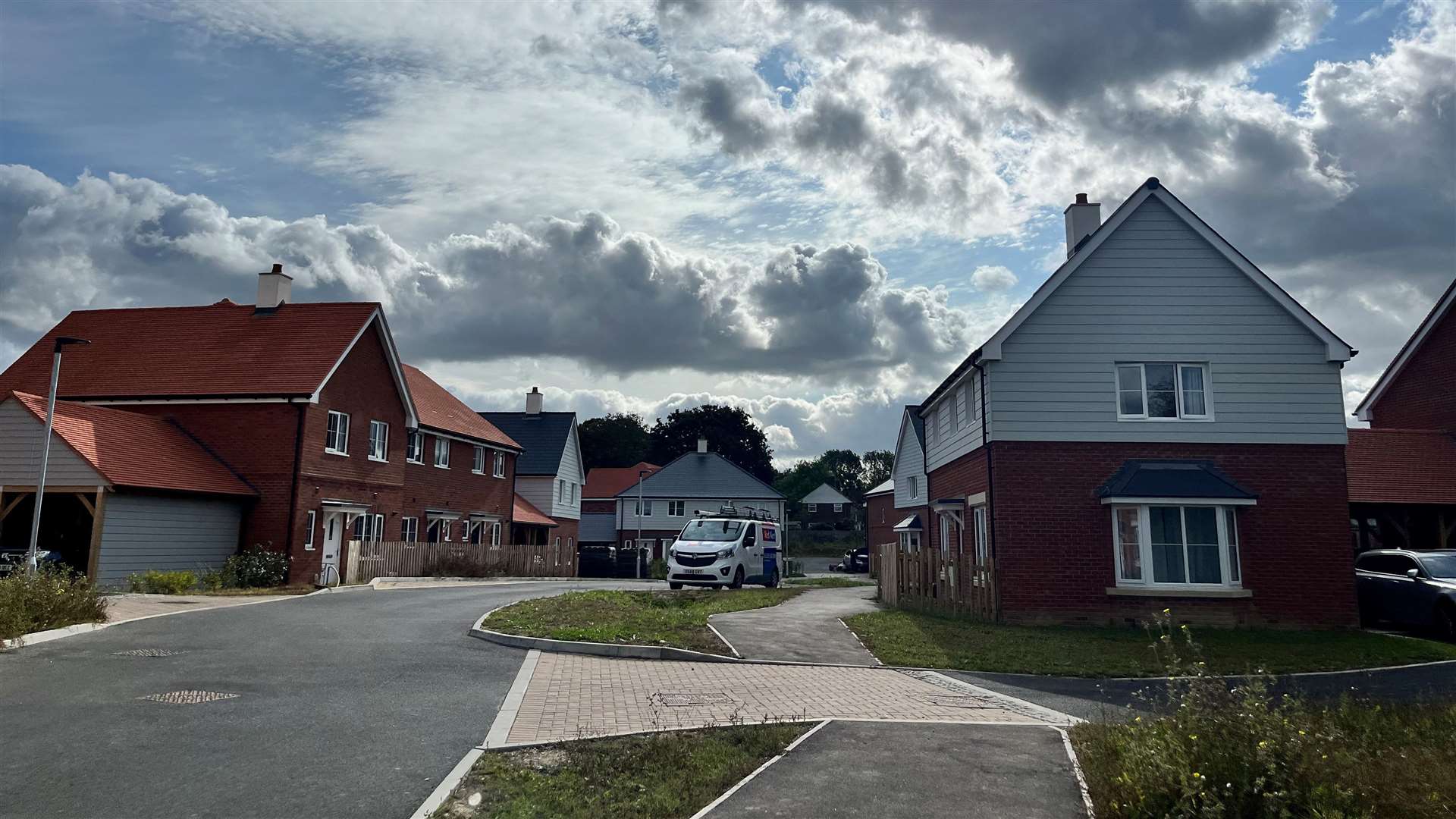 Residents say the new-build estate is already blighted by anti-social behaviour