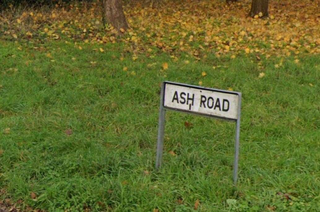 An attempted burglary was reported in Ash Road in Longfield. Picture: Google Maps