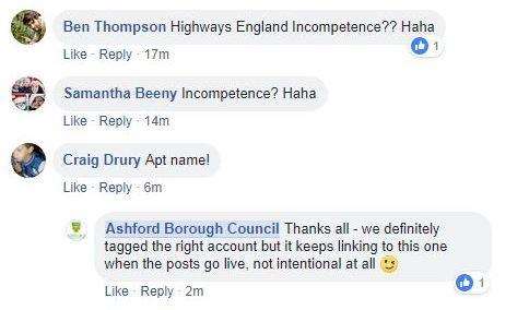 Ashford Borough Council's comment