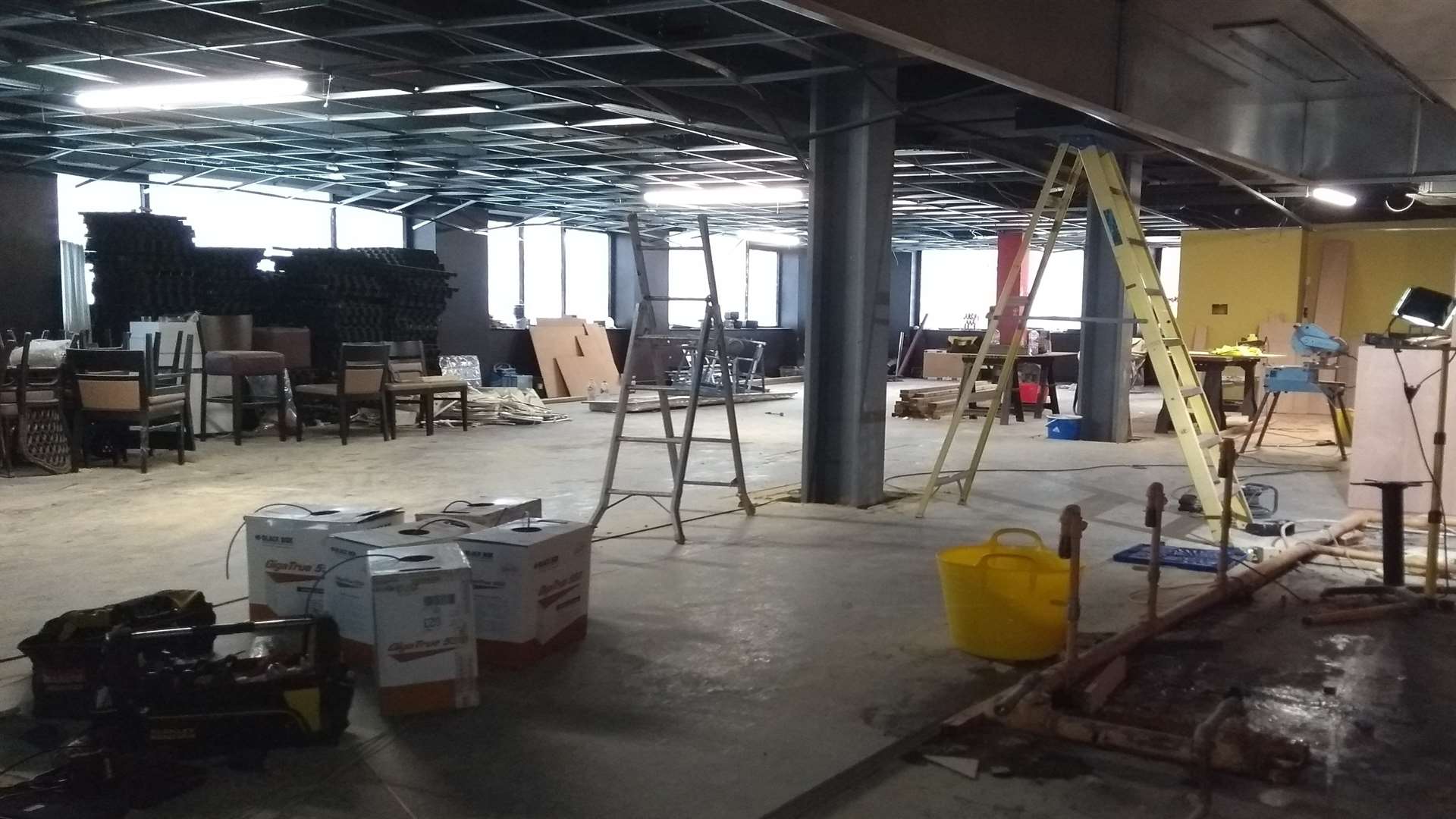 The street-level floor will be a bar and restaurant with a 'pizza shack'