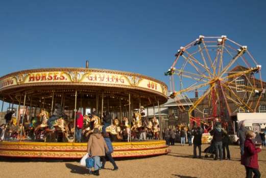 By the mid-19th century the carousel was a favourite at fairs all across the land