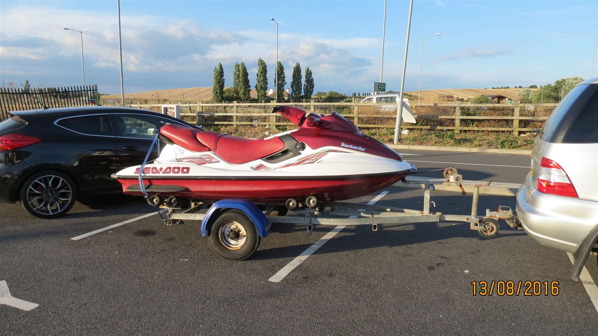 The jet ski purchased for use in the smuggling attempts. Picture: NCA