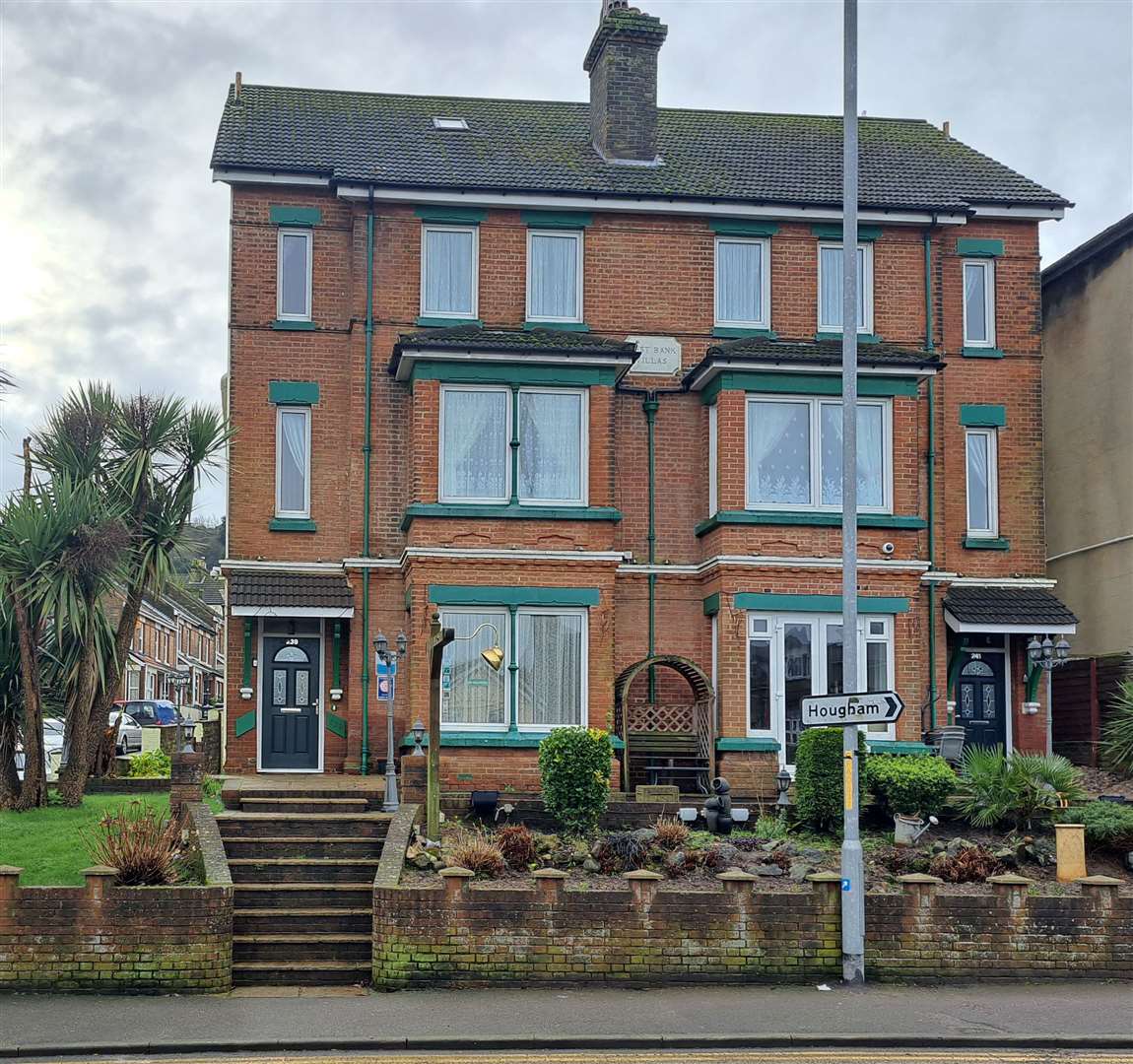 The Westbank Guest House in Folkestone Road, Dover