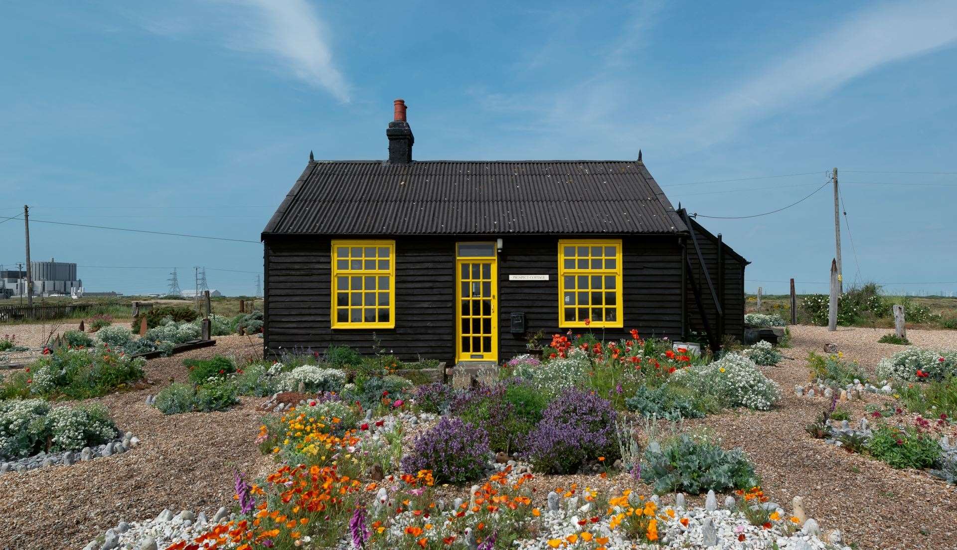 Derek Jaman’s Prospect Cottage in Dungeness, home to the artist from 1986 to 1994, is now open to the public. Picture: Gilbert McGarragher