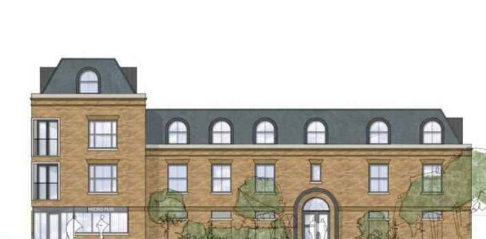 How the flats and micropub might look on the site of the former The Old House at Home pub in Sheerness. Picture: Swale council