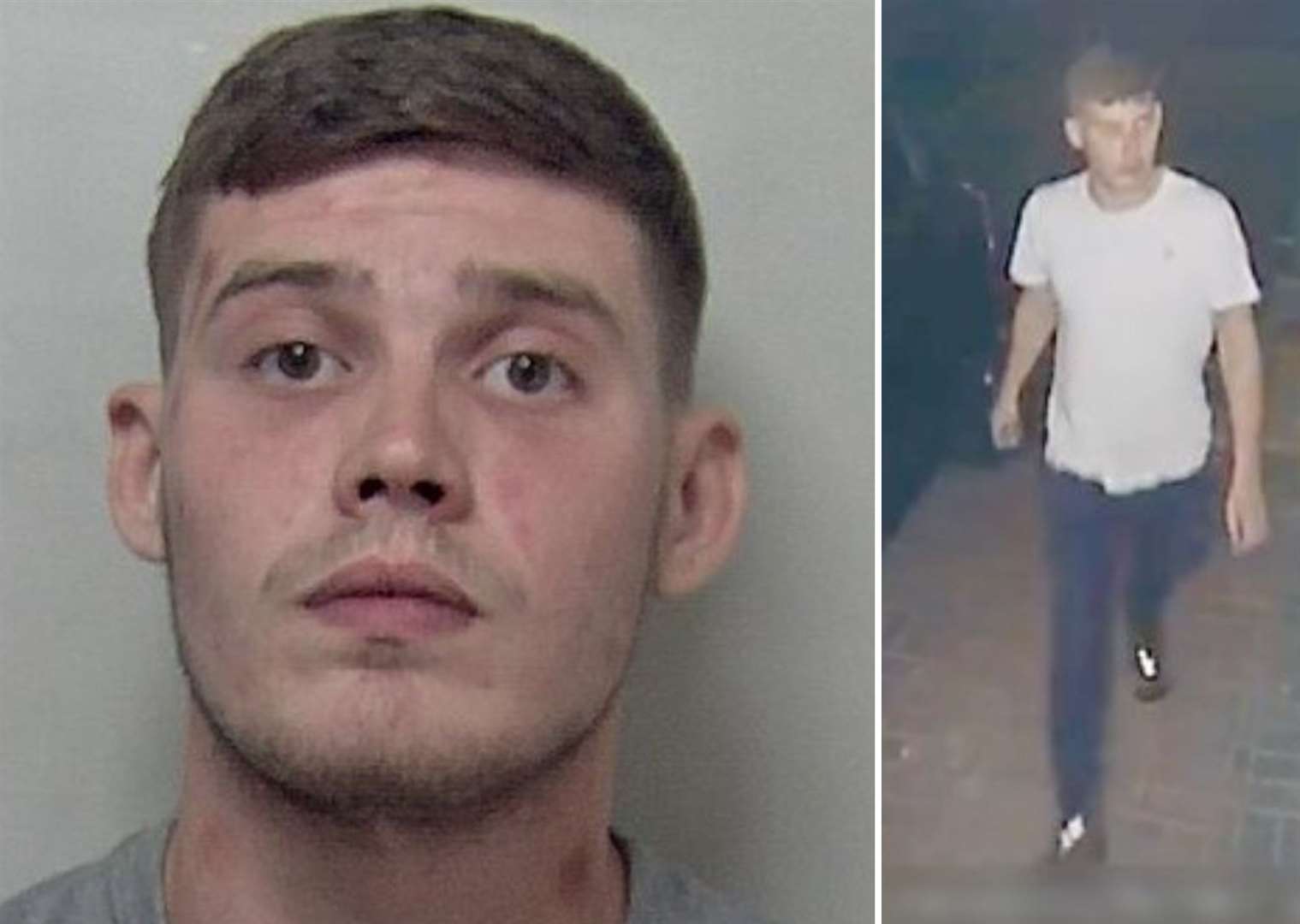 Burglar Josh Plant, from Margate, was caught on Ring doorbell cameras as he targeted nine homes in Ramsgate in the space of an hour. Picture: Kent Police