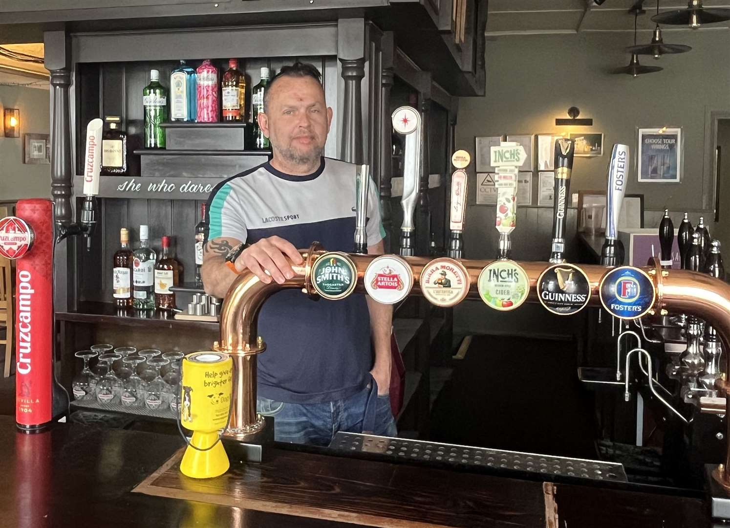 Matthew Brett has taken over the The Alma in Deal - and says he wants the pub to reach its full potential
