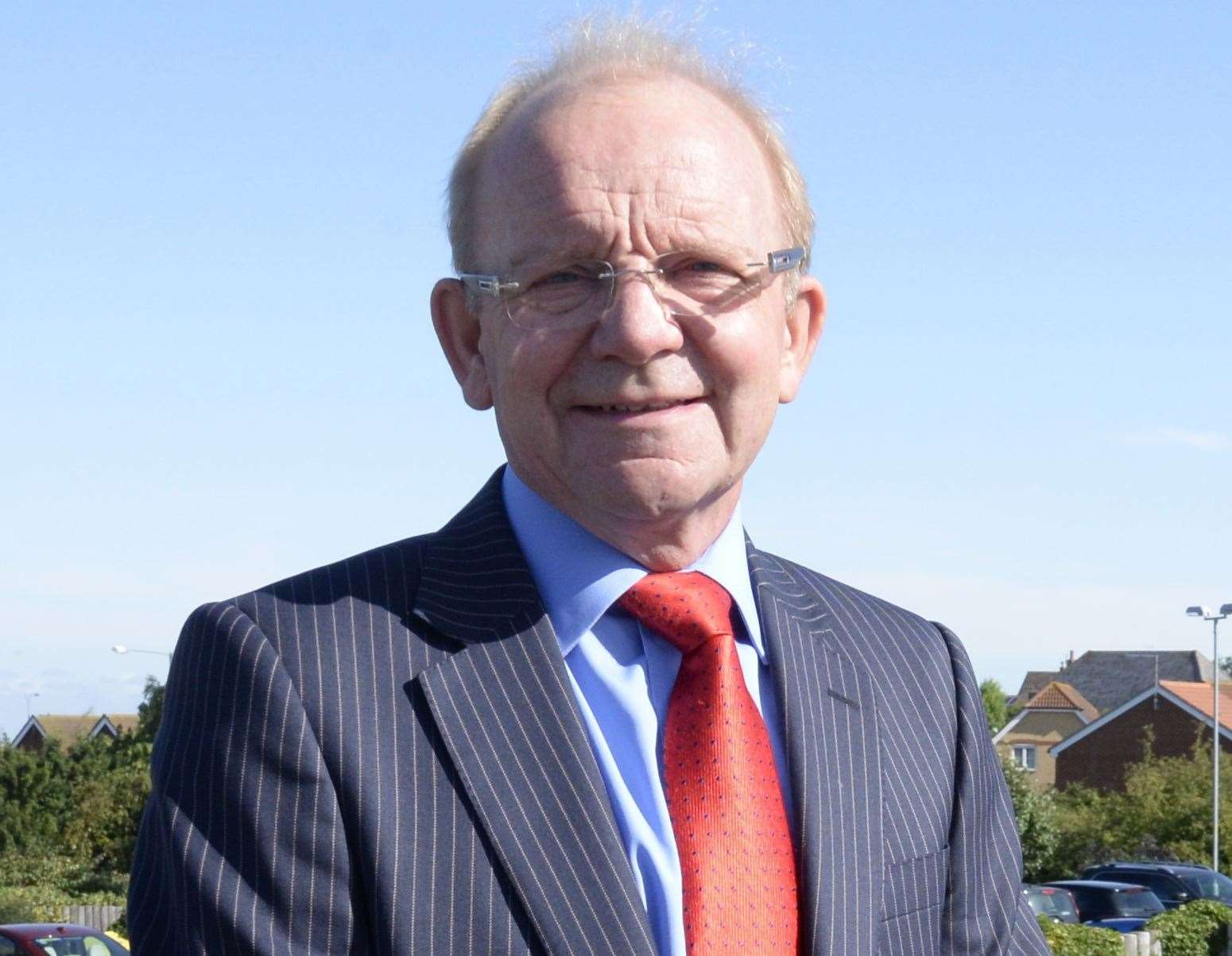 Dr John Ribchester raised concerns during the meeting about new housing in Whitstable