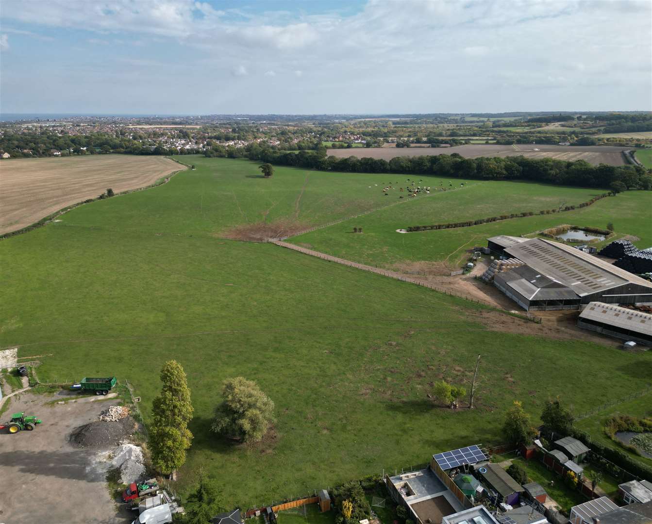 The land at Brooklands Farm in Whitstable is the size of more than 110 football pitches. Picture: Barry Goodwin