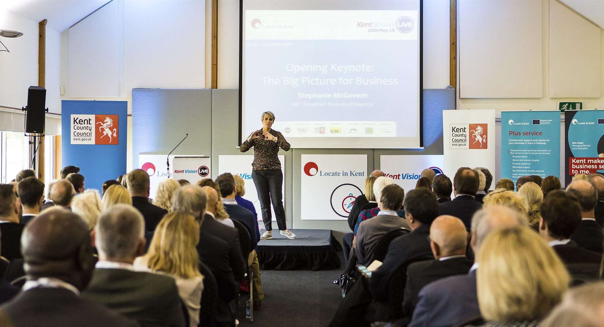 Previously known as Kent Vision LIVE, Business Vision LIVE is in its 15th year and continues to be the largest gathering of business professionals in the South East.