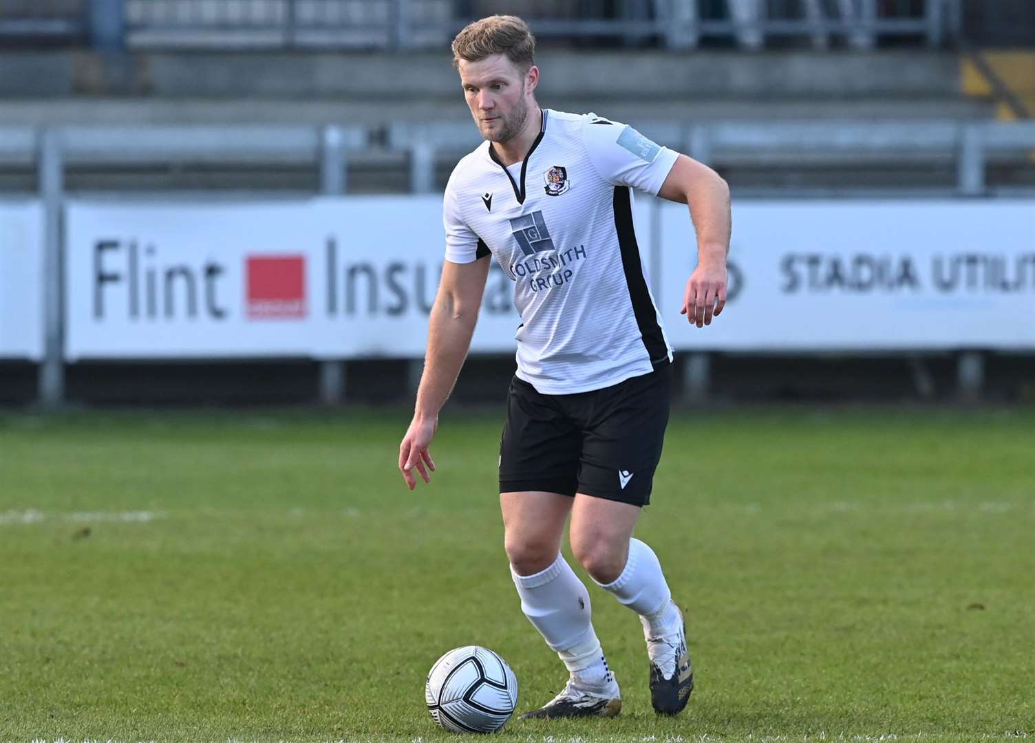 Josh Hill - has had to be patient to get his chance at Dartford this season. Picture: Keith Gillard