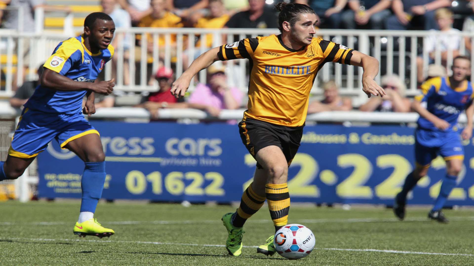 Alex Brown in action for Maidstone last season Picture: Martin Apps