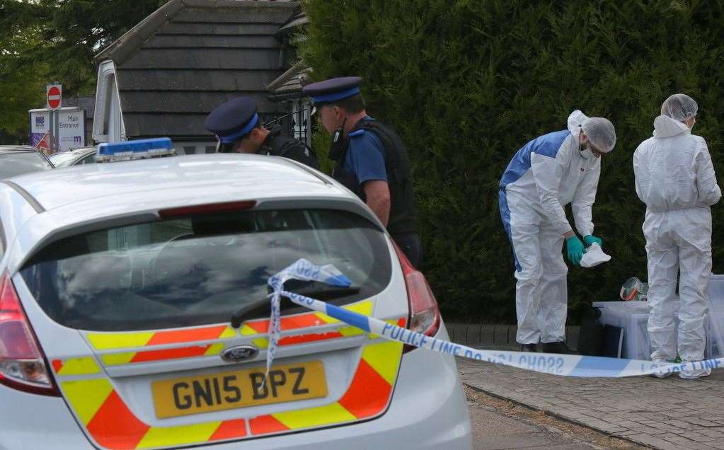 Police believe the deceased fatally stabbed himself. Picture: UKNiP