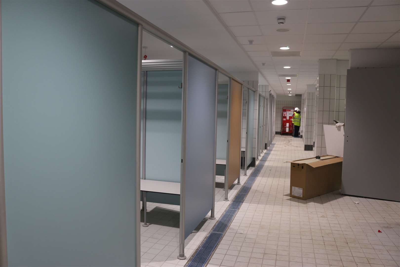 Fairfield's changing rooms have been upgraded significantly.