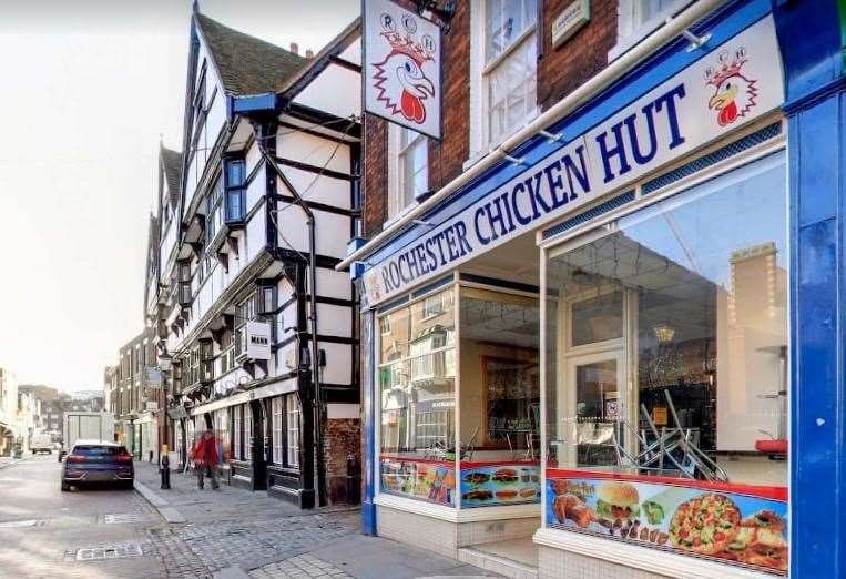 The Rochester Chicken Hut, High Street. Pic: Google