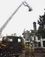 A height vehicle being used to search for hot spots