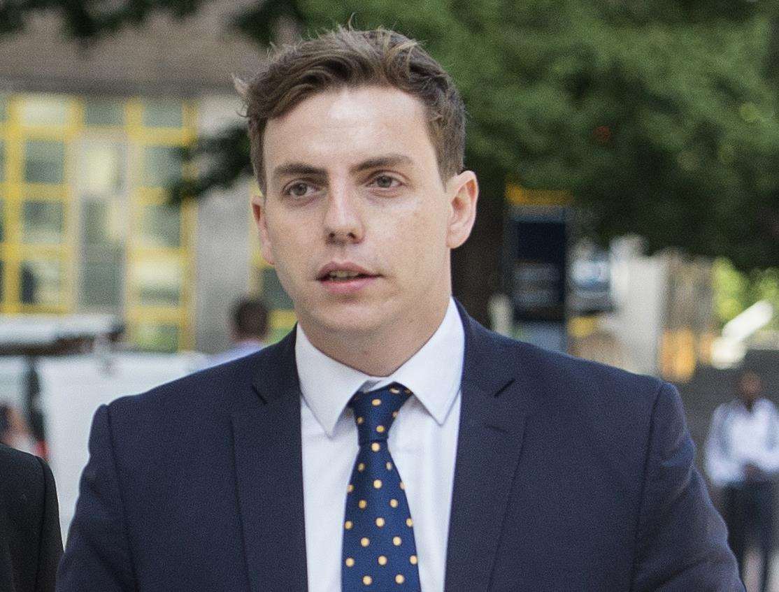 Nathan Gray was election agent to Craig Mackinlay in 2015 Pic: Victoria Jones/PA Wire (5063274)