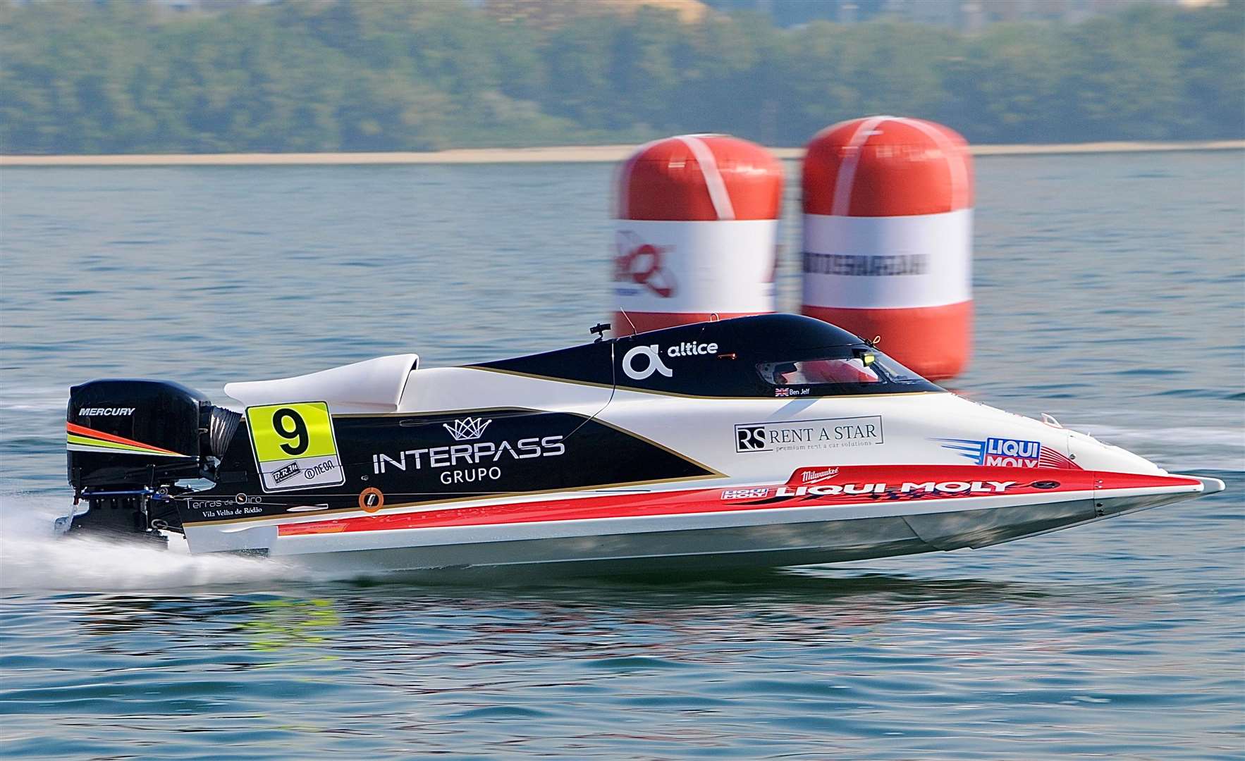 Ben Jelf finished 17th in his first full UIM F1H2O World Championship season. Picture: Jelf Racing