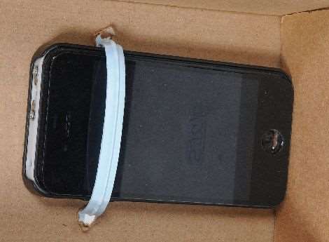 The stun gun disguised as an iPhone