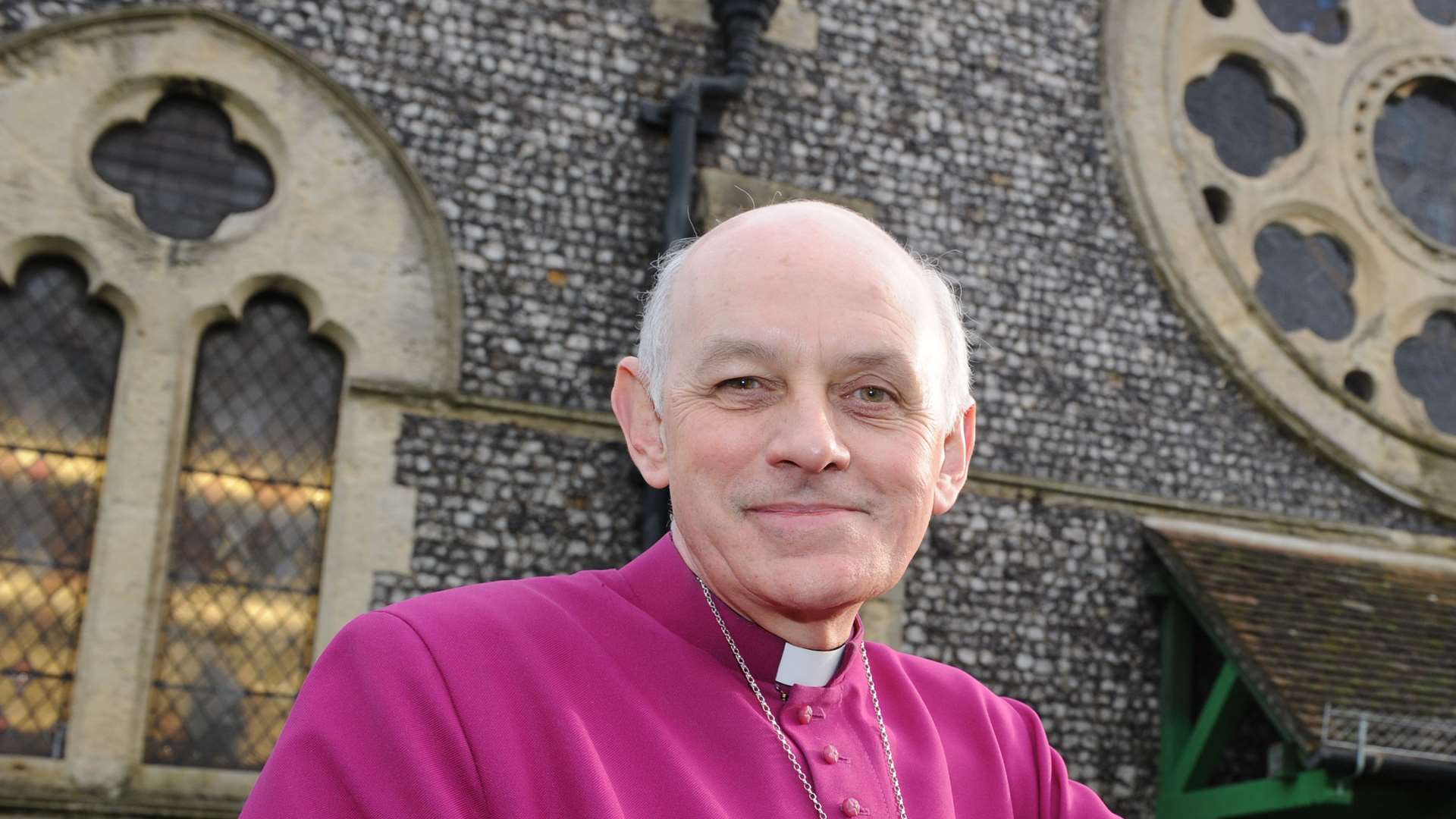 The Bishop of Dover, the Rt Rev Trevor Willmott.