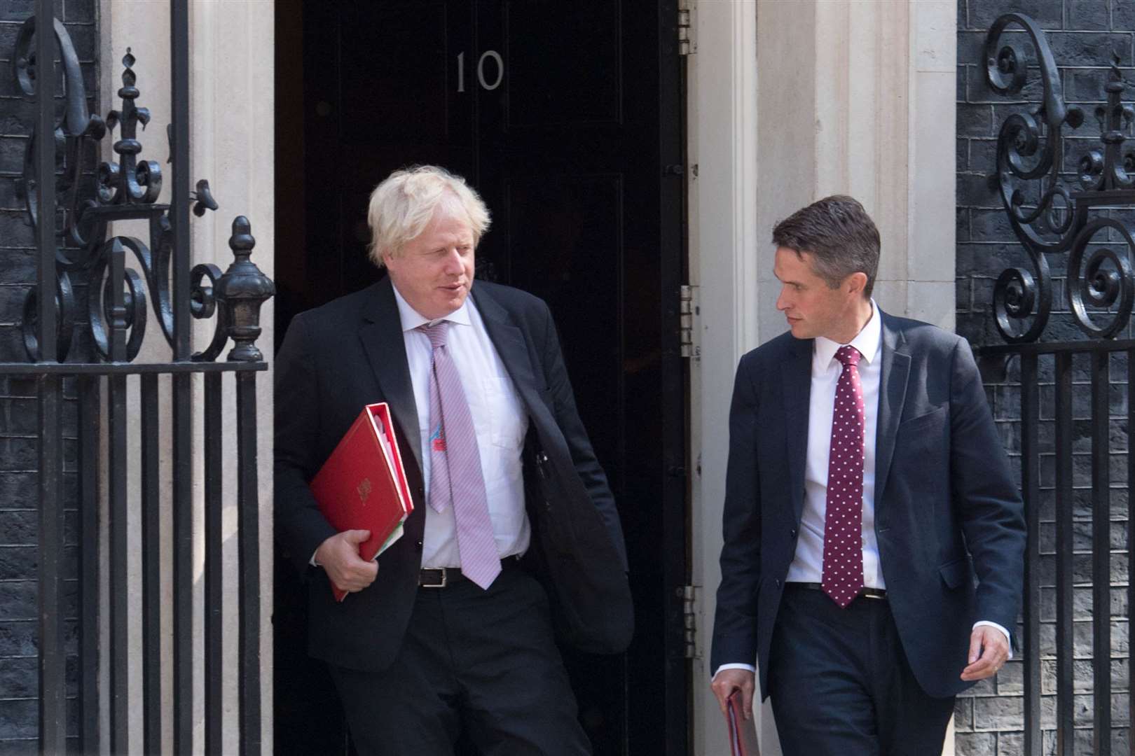 Boris Johnson is working with Education Secretary Gavin Williamson (right) on a ‘catch-up’ package for pupils (Stefan Rousseau/PA)