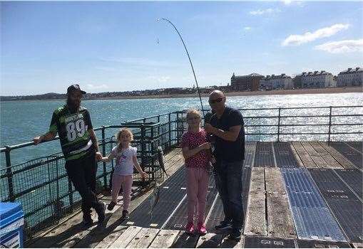 The lower deck of Deal Pier is open again. Picture: Dover District Council