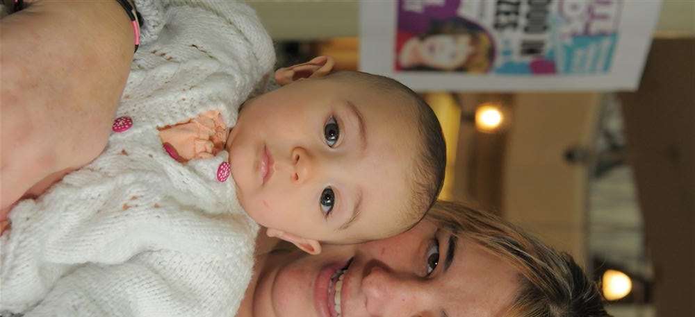 Belinda Blake and five-month-old Sofia