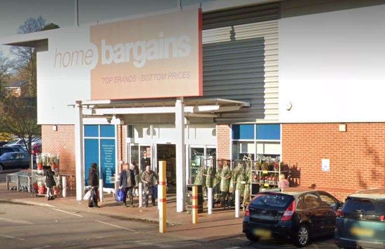 Plans for Home Bargains to expand into the empty Argos store at London Road retail park in Maidstone have been submitted. Picture: Google