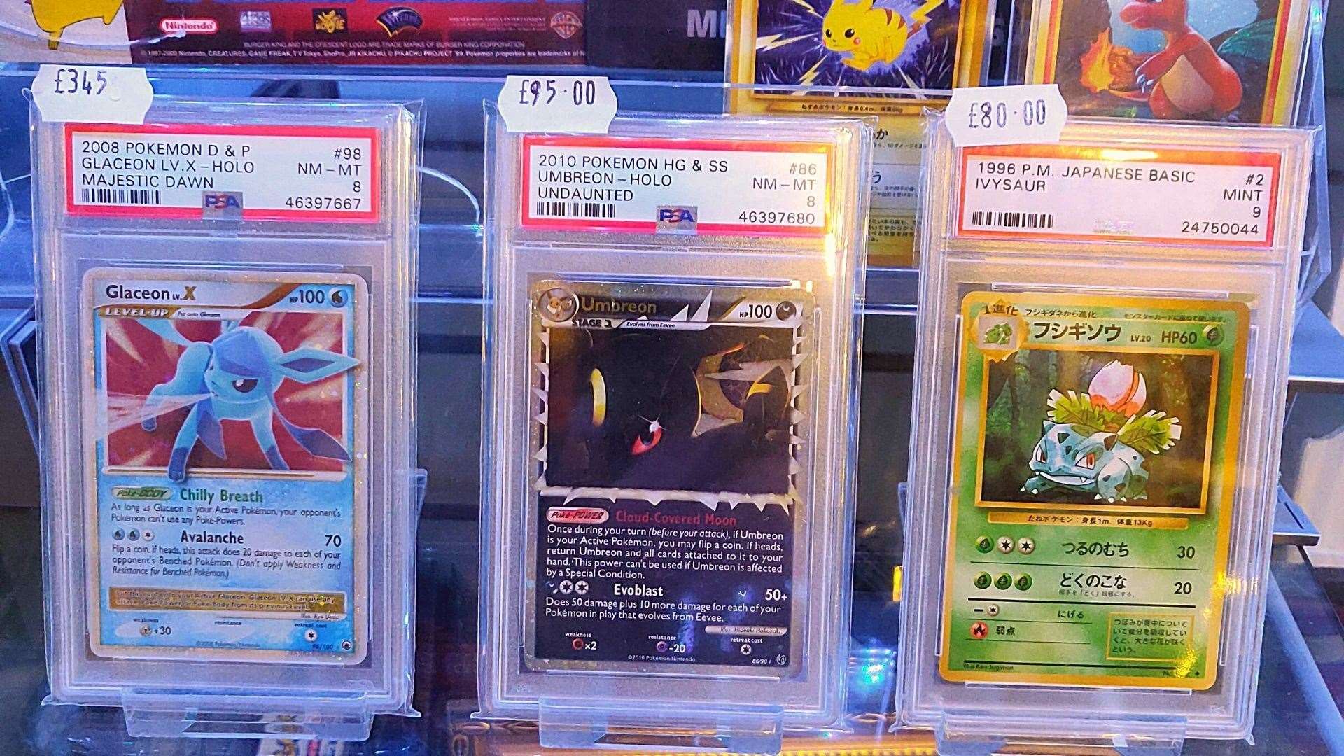 Pokemon cards were a huge craze - now many are worth a small fortune