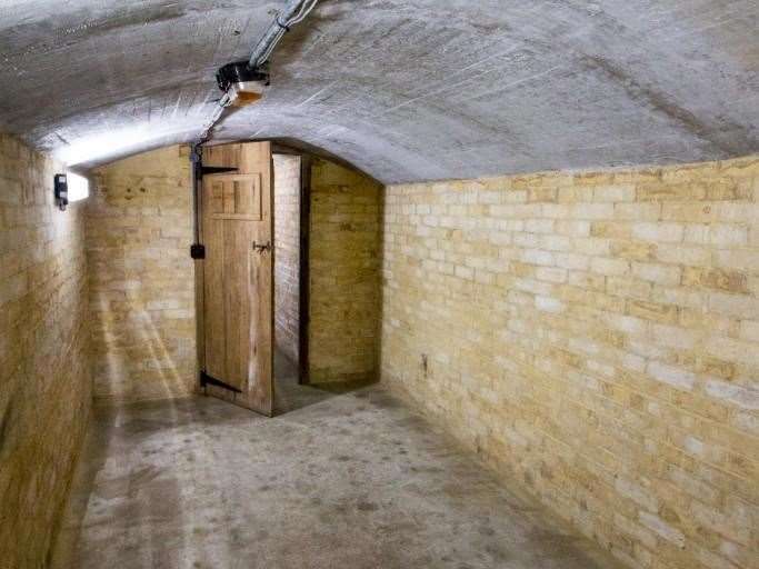 It includes an underground bunker. Picture: Marshall and Clarke Estate Agents