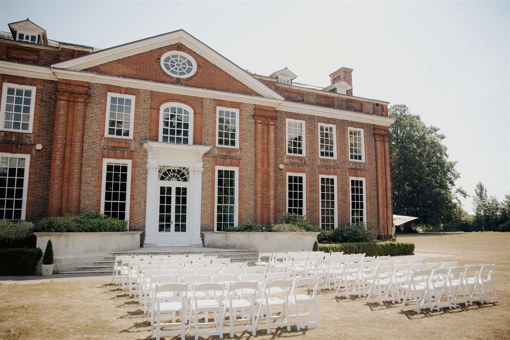 Bradbourne House in East Malling has offered to step in and help any bride and groom whose wedding was cancelled at Hadlow Manor Hotel. Picture: Bradbourne House
