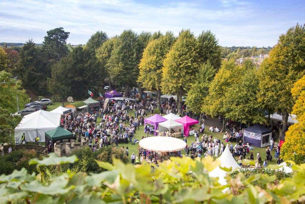 The Canterbury food and drink festival attract big crowds