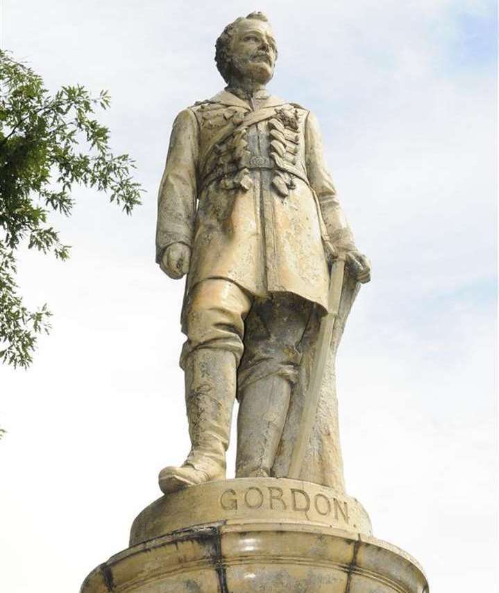 The General Gordon statue at Fort Gardens, Gravesend. Photo credit: Jason Arthur